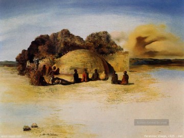 Werke von 350 berühmten Malern Werke - Paranoisches Antlitz Salvador Dali